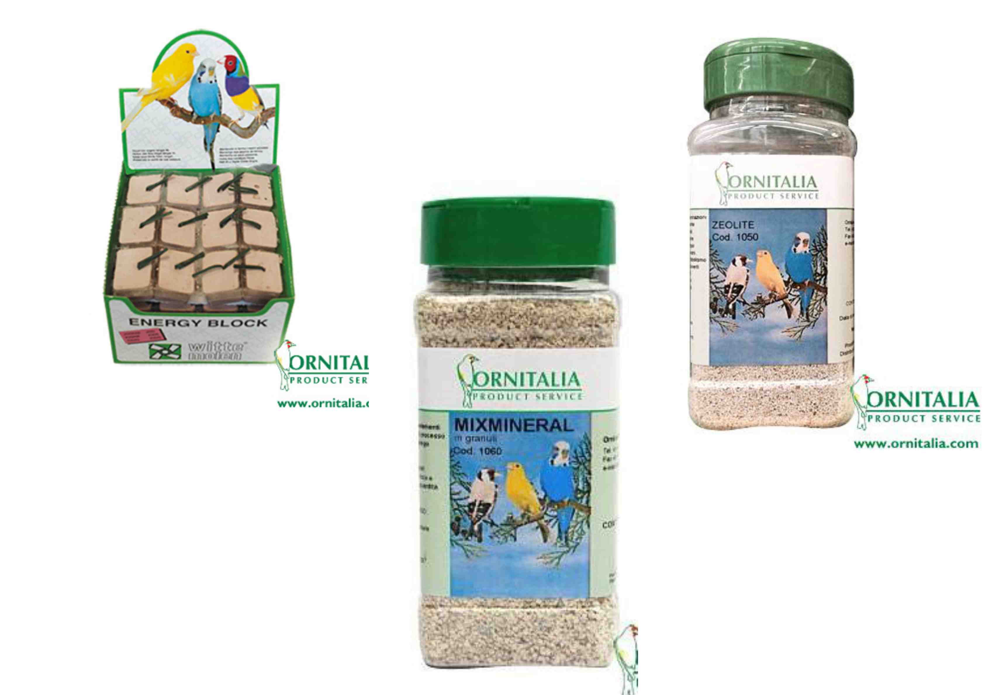 Grit, zeolite e iodio