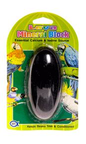 Blocco di Lava
Mineraleper pappagallini