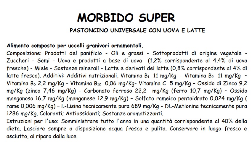 Pastoncino all'uovo