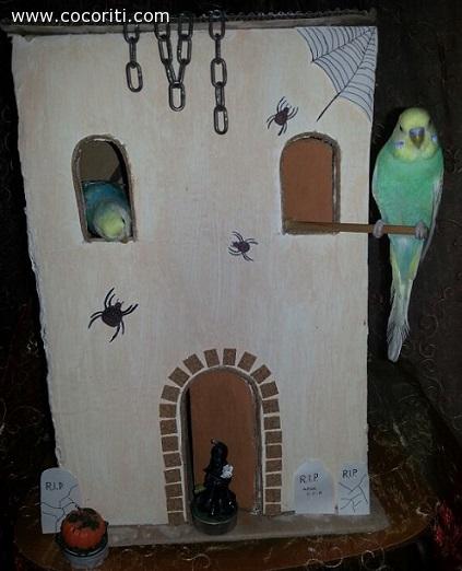 Maya e Duma in posa per hallowen